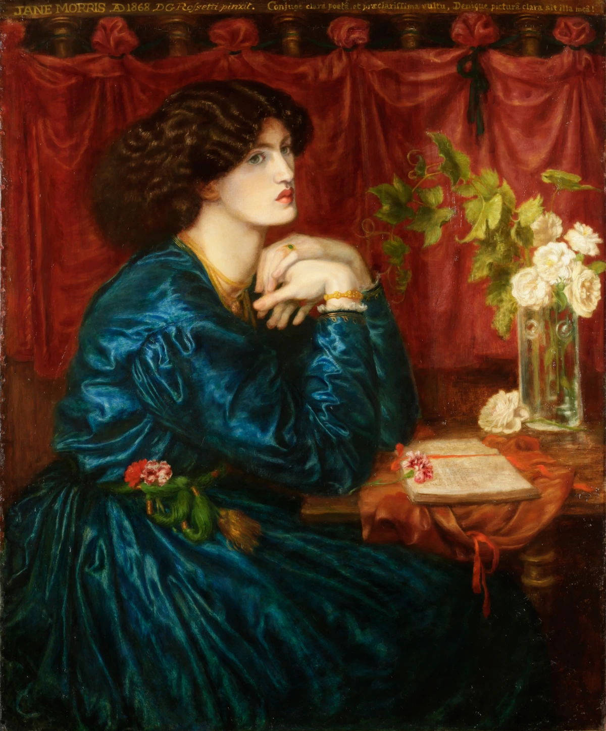 Jane Morris (L'abito di seta blu)